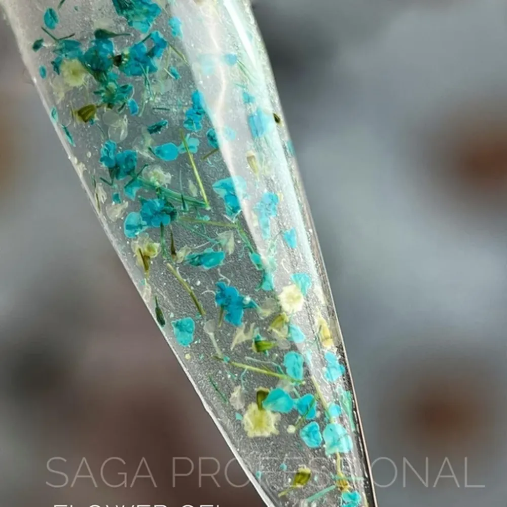 Gel s osušenim cvijećem №11 5 ml Saga Professional