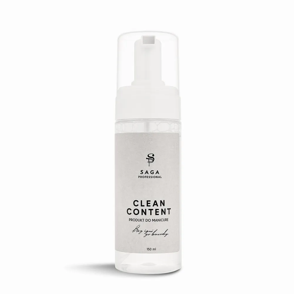 Pjena za manikuru - Clean Content 150ml Saga Professional