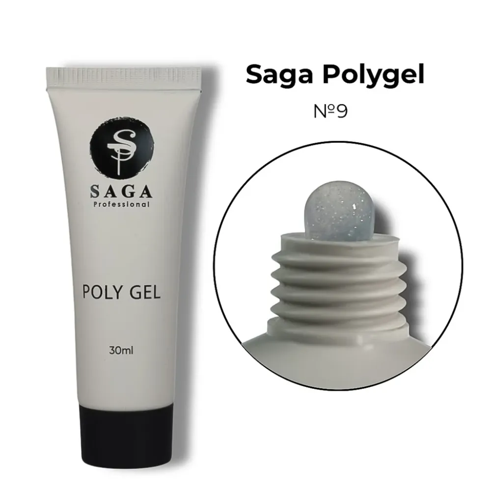 PolyGel br. 9 30 ml Saga Professional