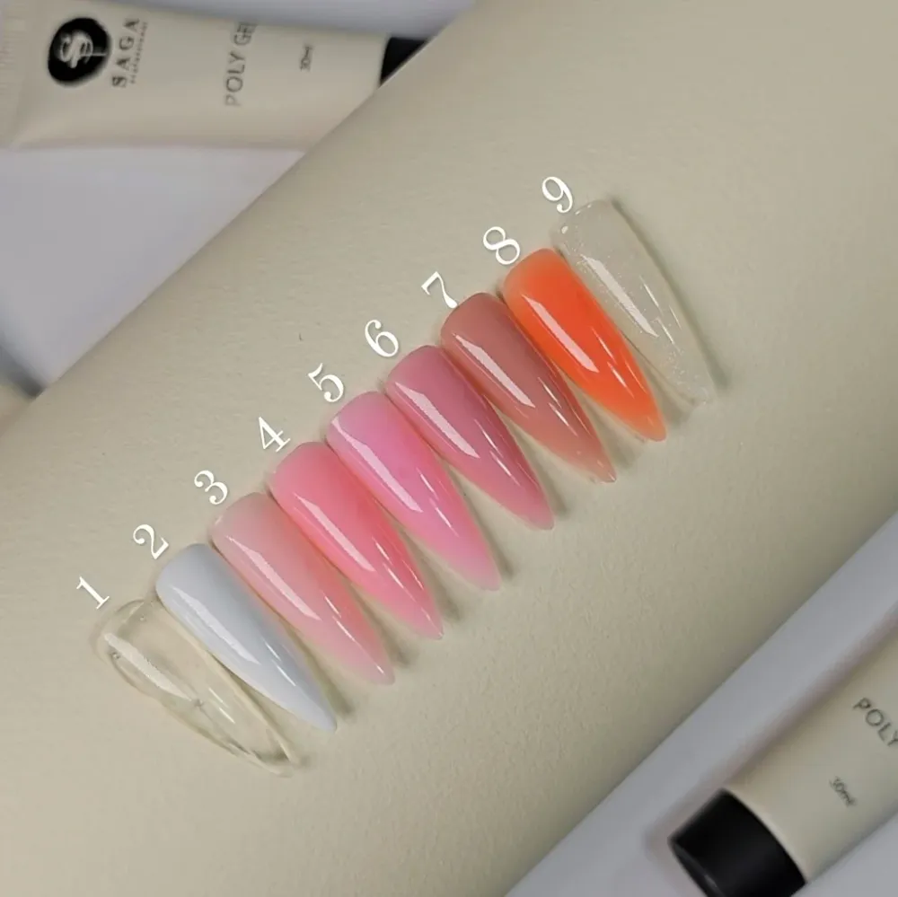 PolyGel br. 9 30 ml Saga Professional