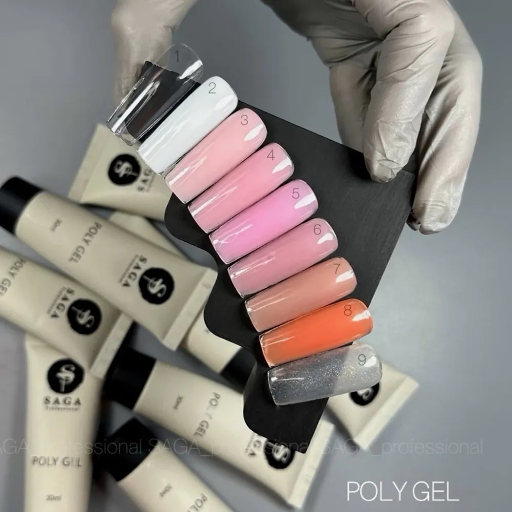 PolyGel br. 9 30 ml Saga Professional