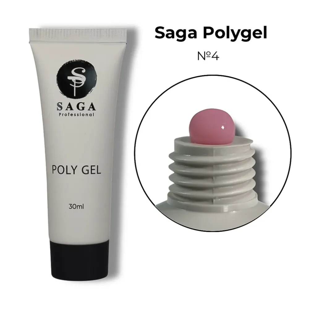 PolyGel br. 4 30 ml Saga Professional