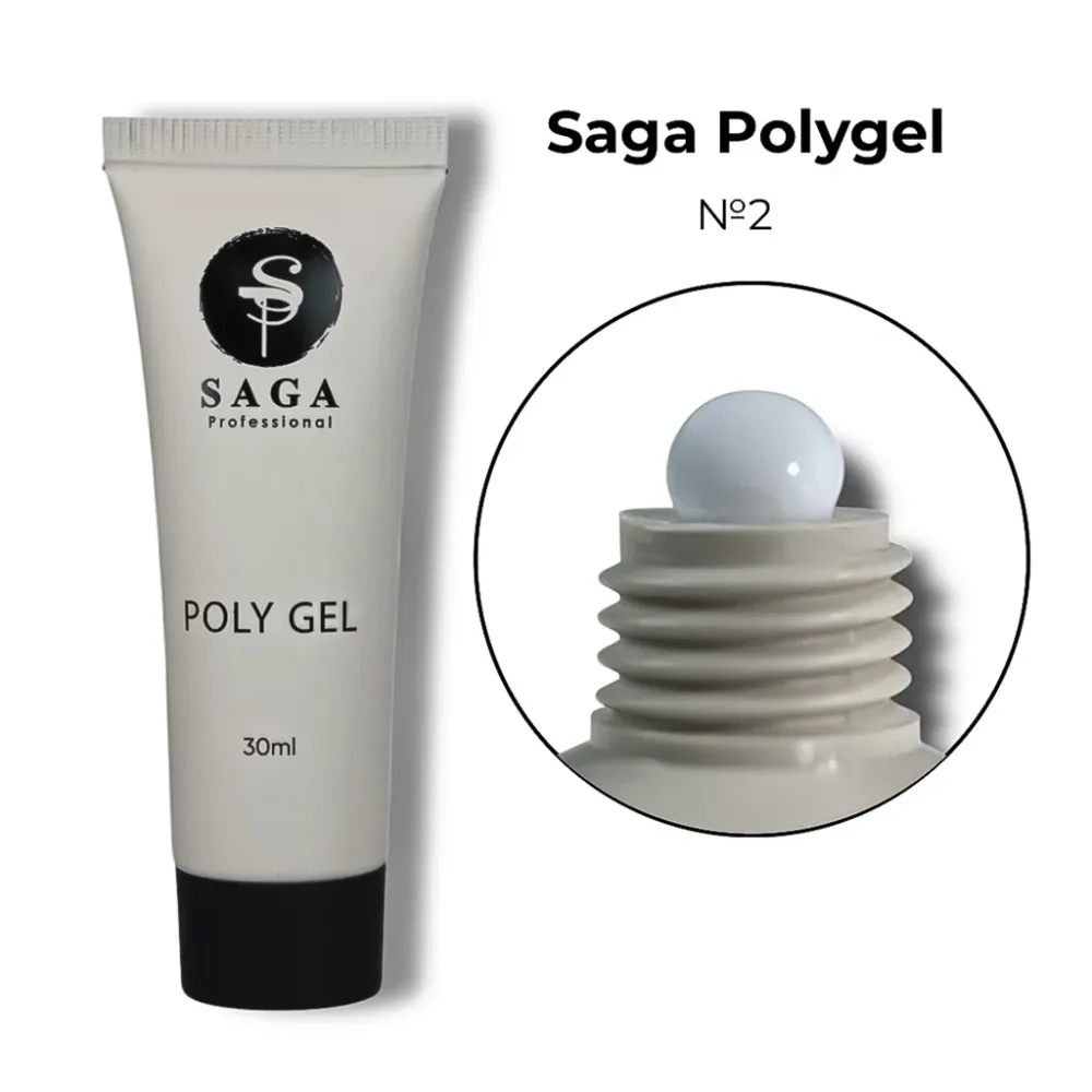 PolyGel br. 2 30 ml Saga Professional