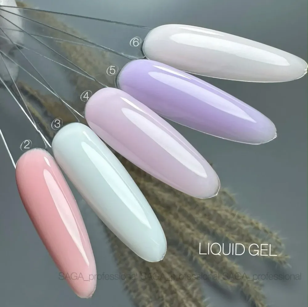 Tekući gel №4 15 ml Saga Professional