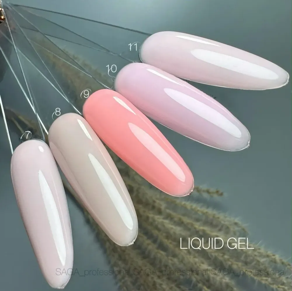 Tekući gel №10 30 ml Saga Professional