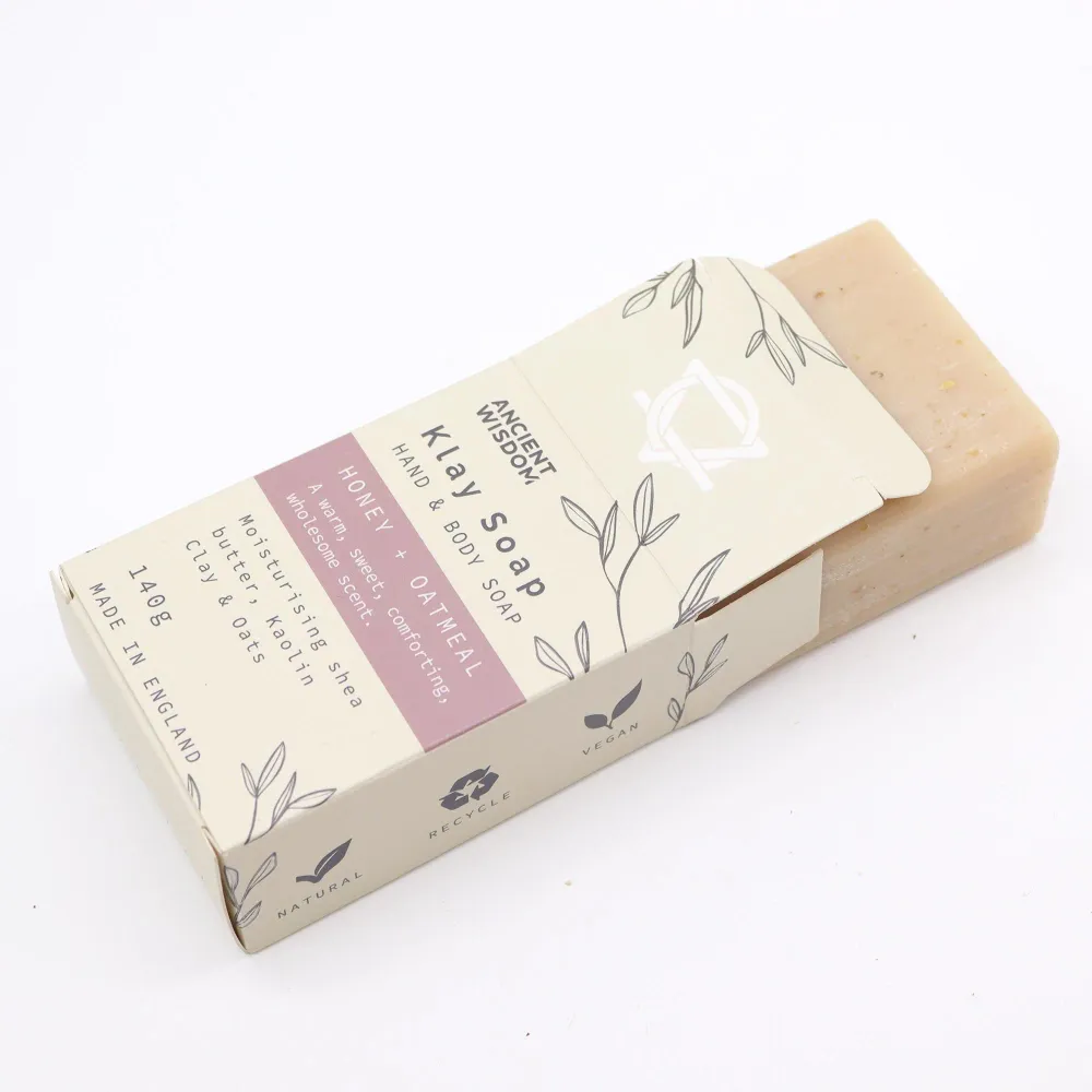 Sapun od meda i zobenih pahuljica Veganski Kaolin glina
