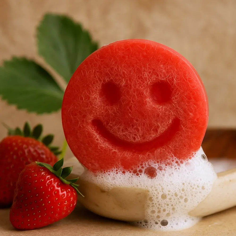 Sapun za piling s jagodom i guavom