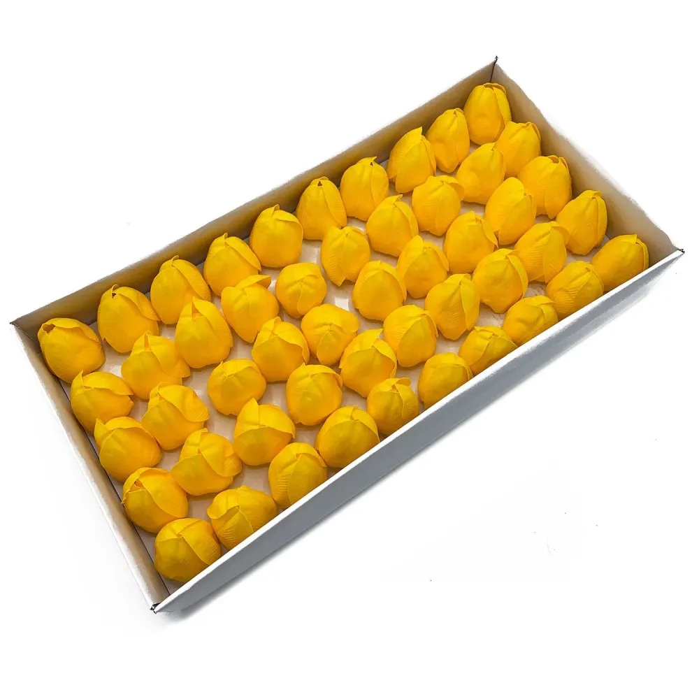 Sapunski cvijet tulipani, žuti set od 10