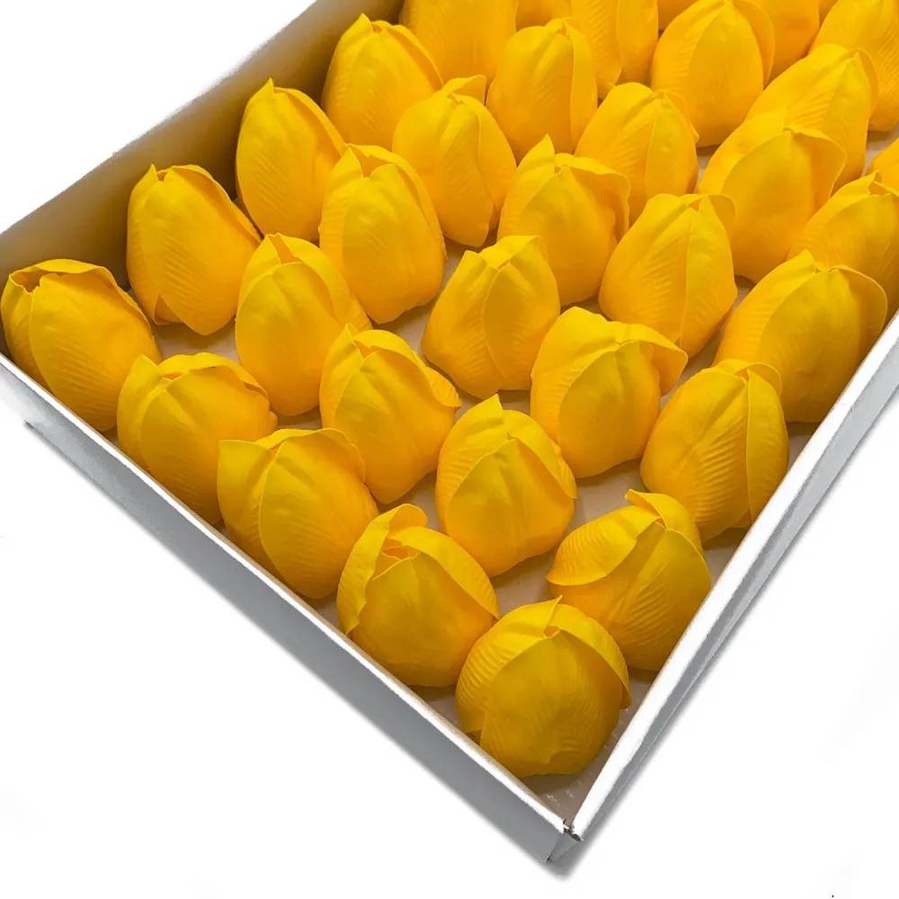 Sapunski cvijet tulipani, žuti set od 10
