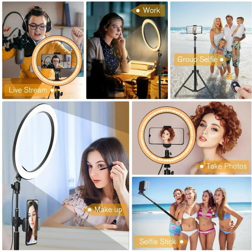 Selfie ring sa svjetiljkom
