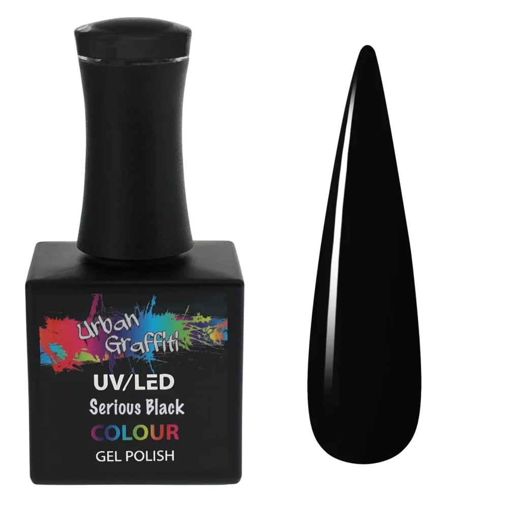 Serious Black - UGGP-A0002 - Urban Graffiti gel lak 15 ml