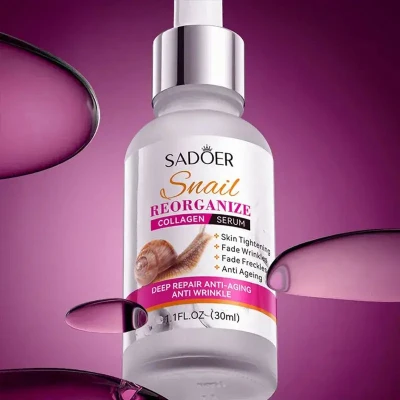 Serum za lice sa kolagenom i puževim sekretom za obnovu kože