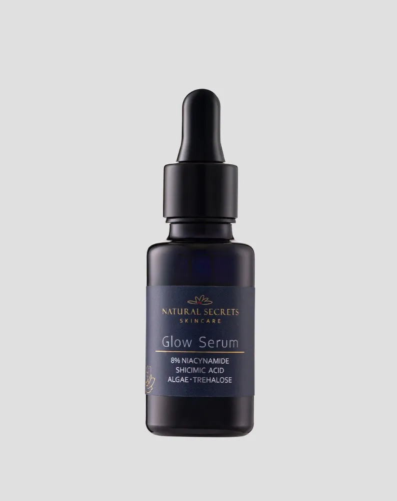 Serum za lice s niacinamidom 8% pogodan za kožu od akni Natural Secrets