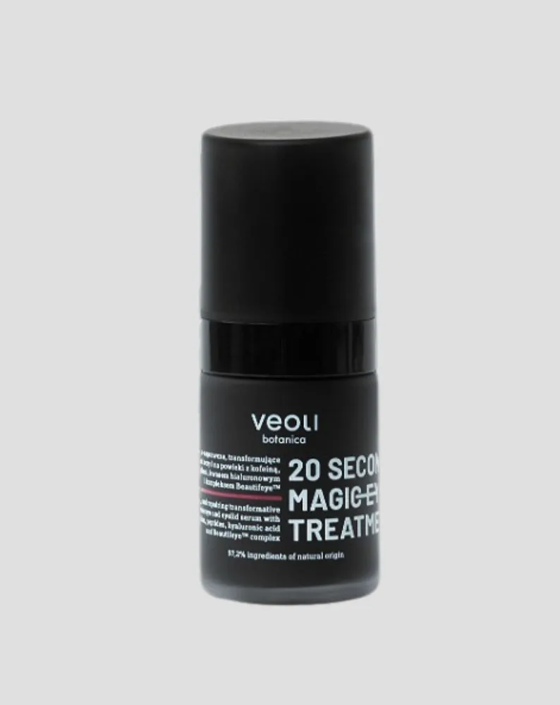 Serum za podizanje očiju i očnih kapaka s kofeinom 20 sekundi čarobni tretman za oči Veoli Botanica