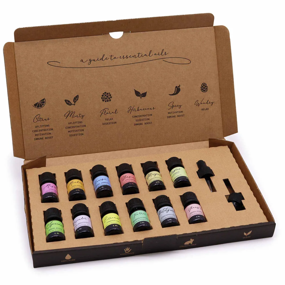 Set eteričnih ulja, proljeće 12 x 5ml
