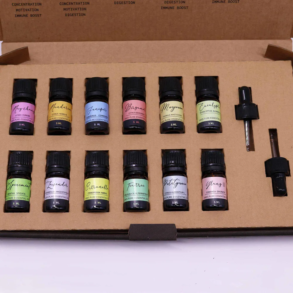 Set eteričnih ulja, proljeće 12 x 5ml
