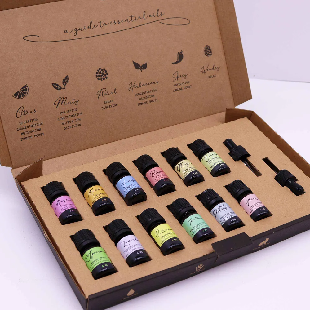 Set eteričnih ulja, proljeće 12 x 5ml
