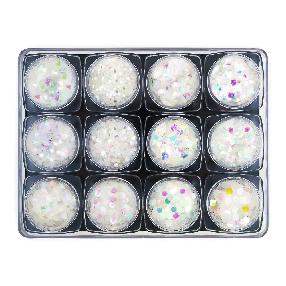 Set šljokica - NGS-014 - Iridescentni oblici