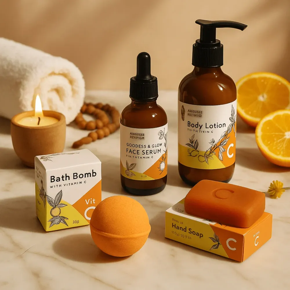 Set za njegu kože s vitaminom C, ritual sjaja