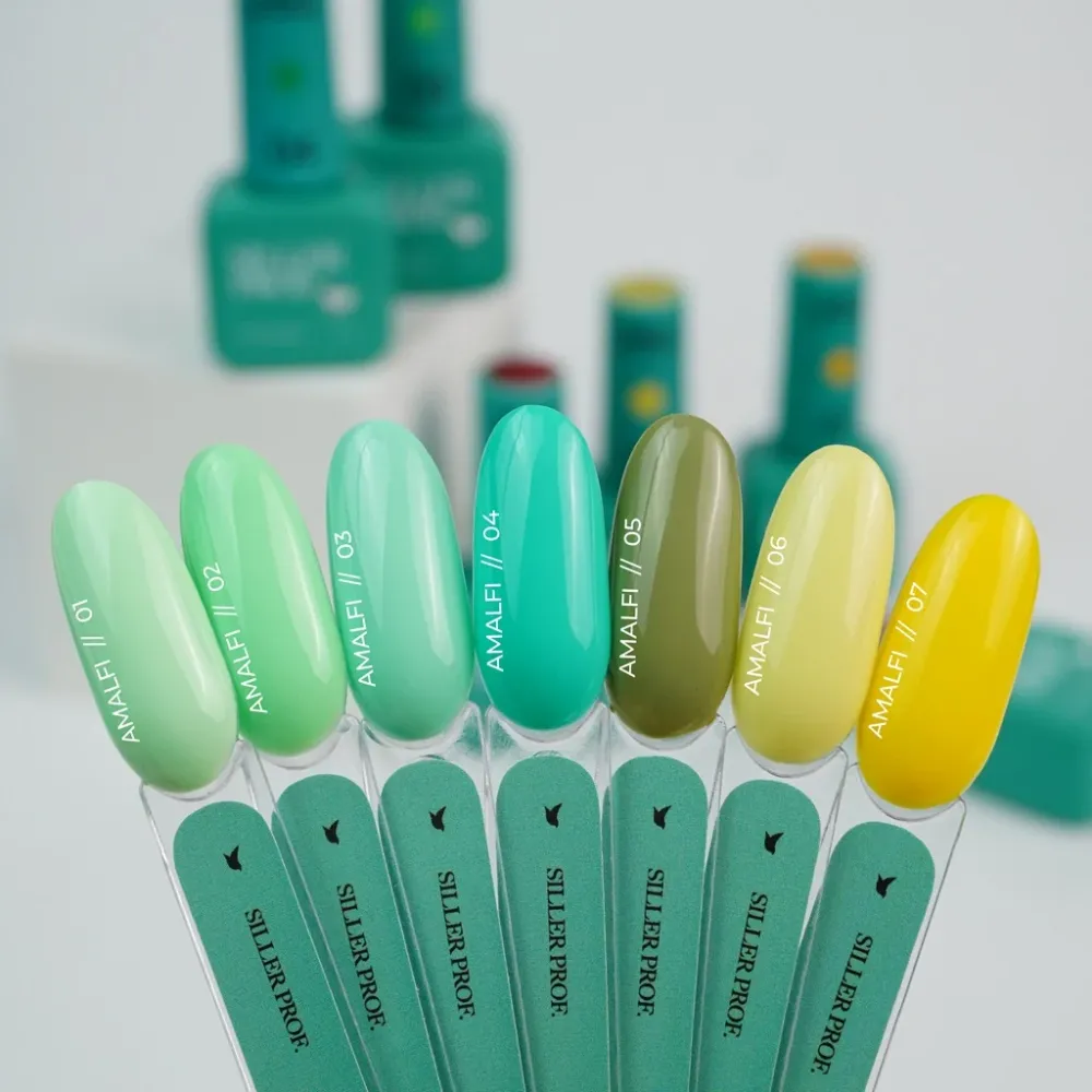 Gel lak Amalfi №5 8 ml Siller
