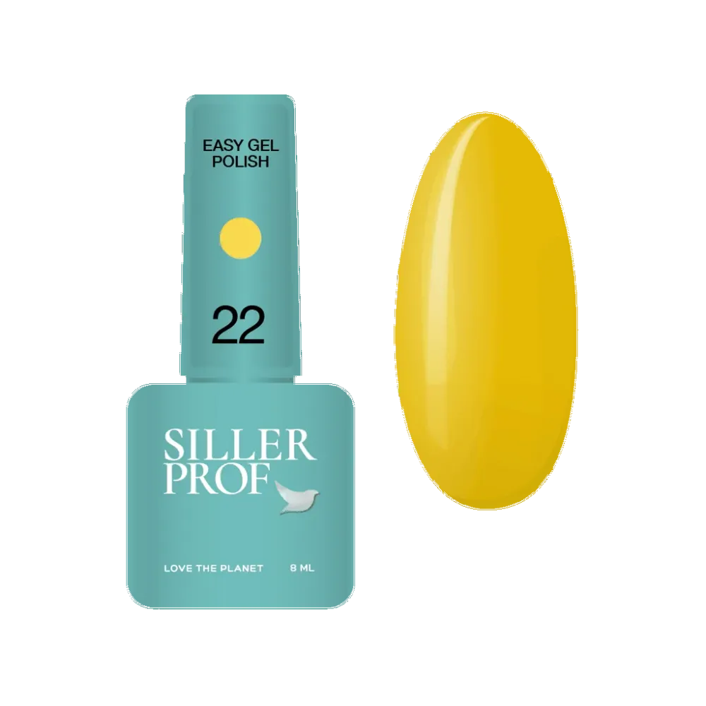 Gel lak EASY (3 u 1) №22 8 ml Siller