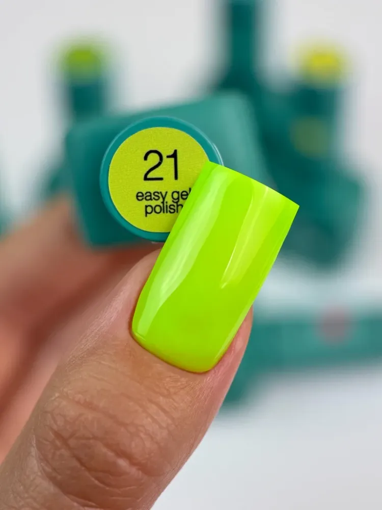 Gel lak EASY (3 u 1) №21 8 ml Siller