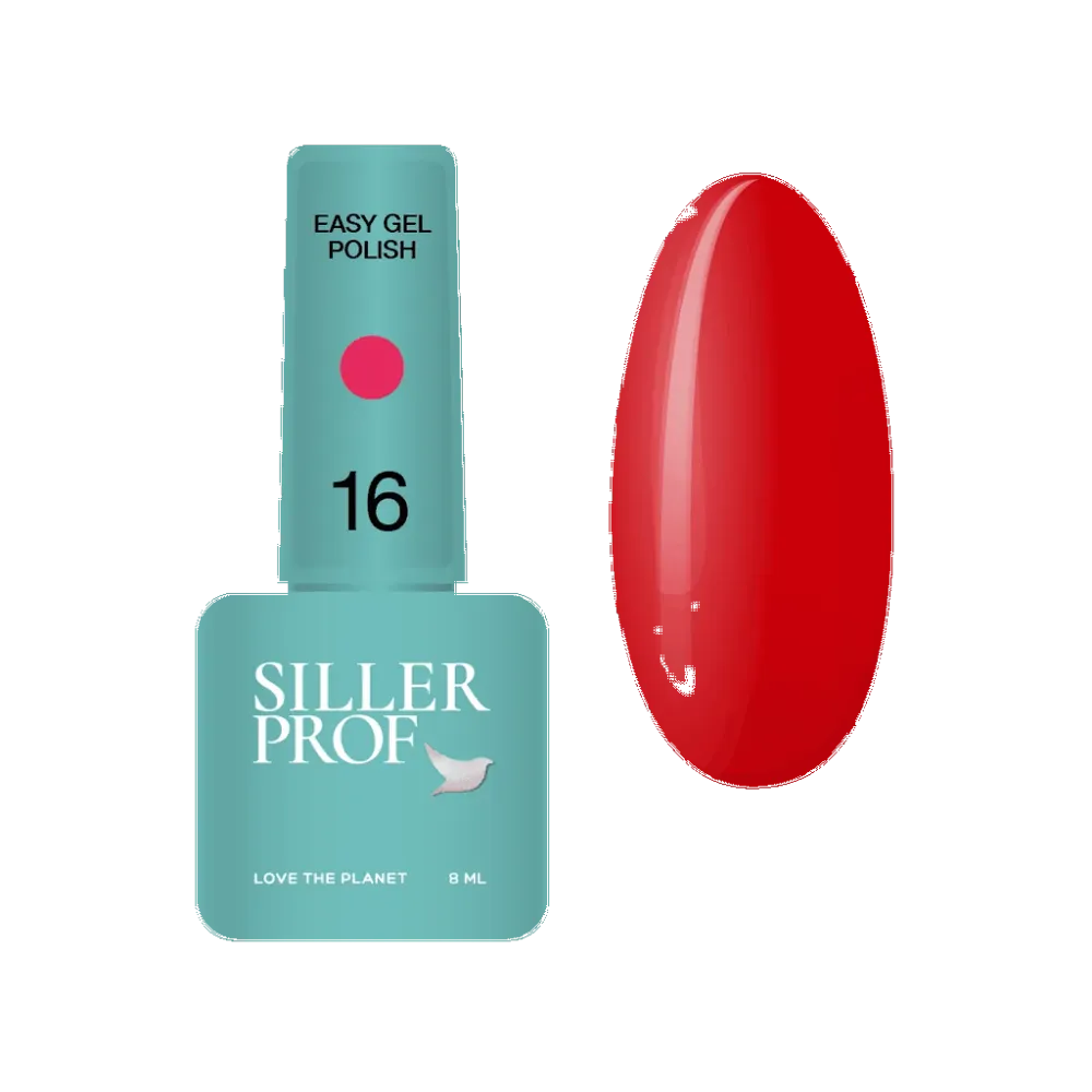 Gel lak EASY (3 u 1) №16 8 ml Siller