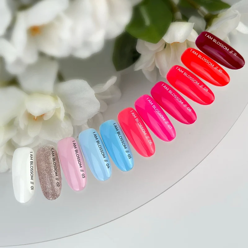 Gel lak za nokte I am Blossom №1 8 ml Siller
