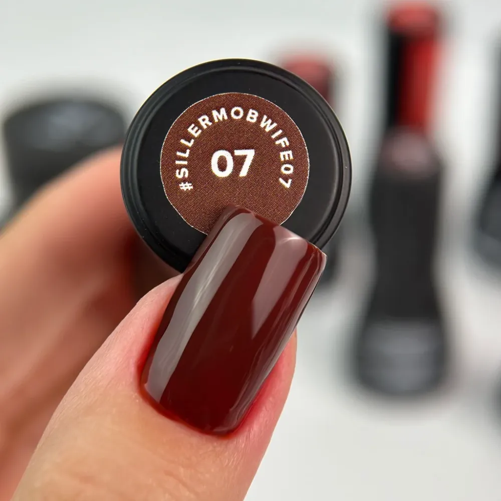 Gel lak za nokte Mob Wife №7 8 ml Siller