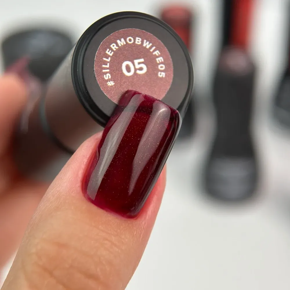 Gel lak za nokte Mob Wife №5 8 ml Siller