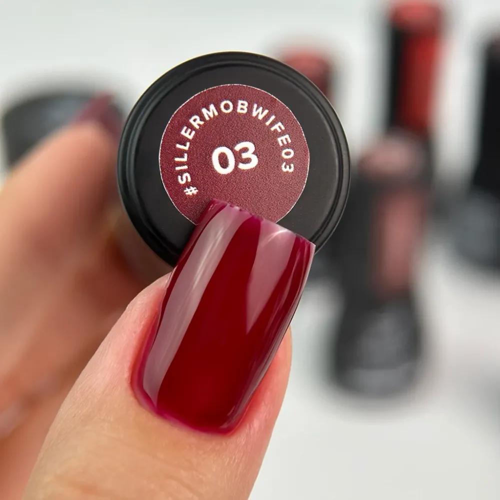 Gel lak za nokte Mob Wife №3 8 ml Siller