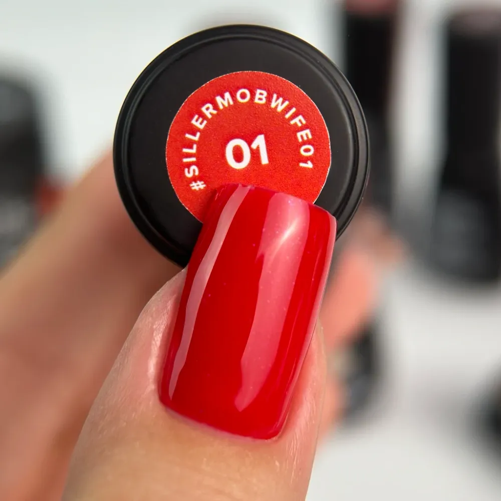 Gel lak za nokte Mob Wife №1 8 ml Siller