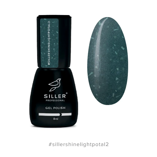 Gel lak Shine Light POTAL №2 8 ml Siller