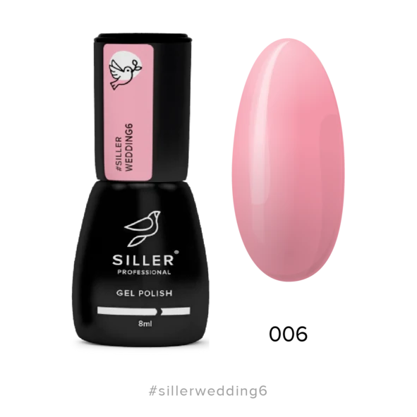 Gel lak Wedding №6 8 ml Siller