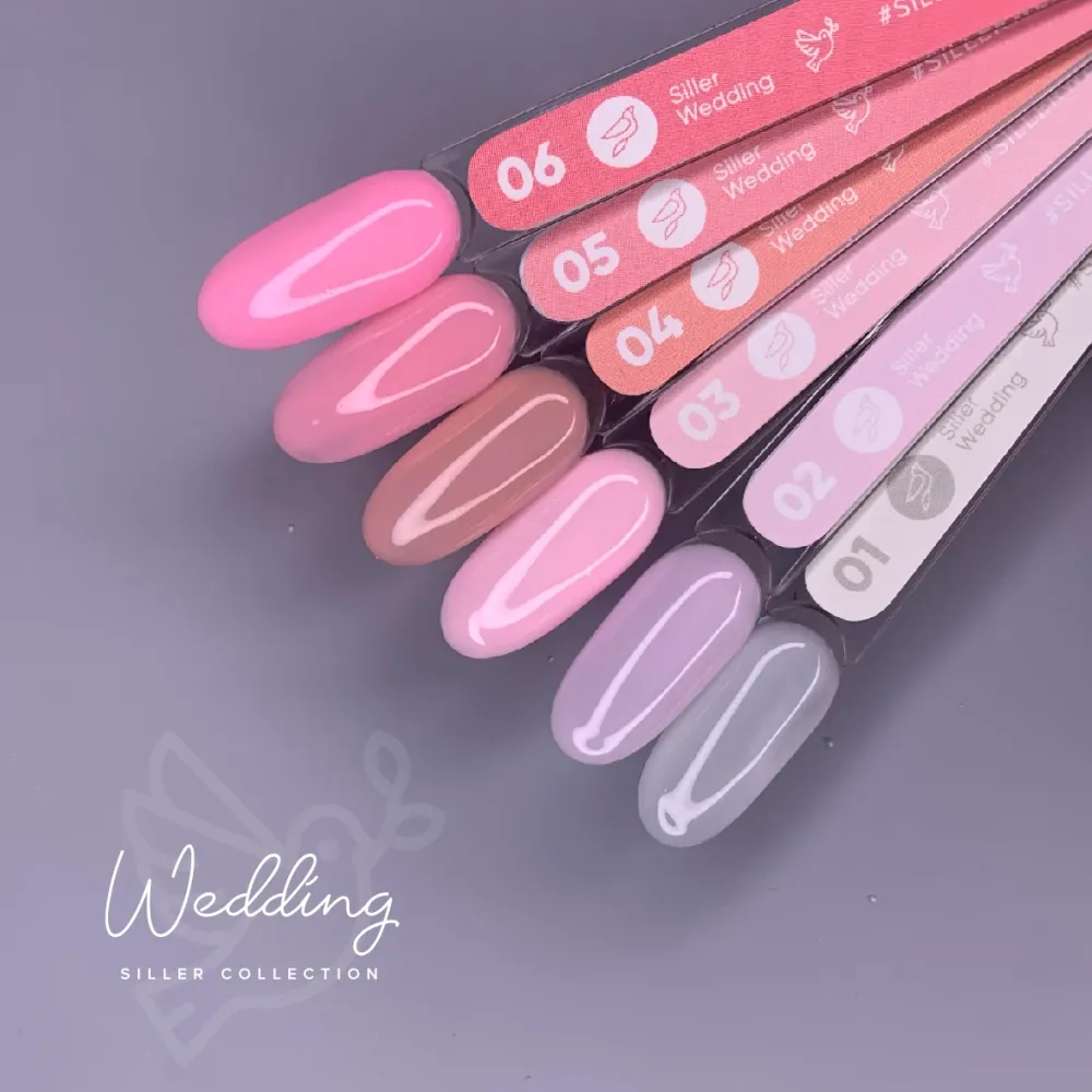 Gel lak Wedding №3 8 ml Siller