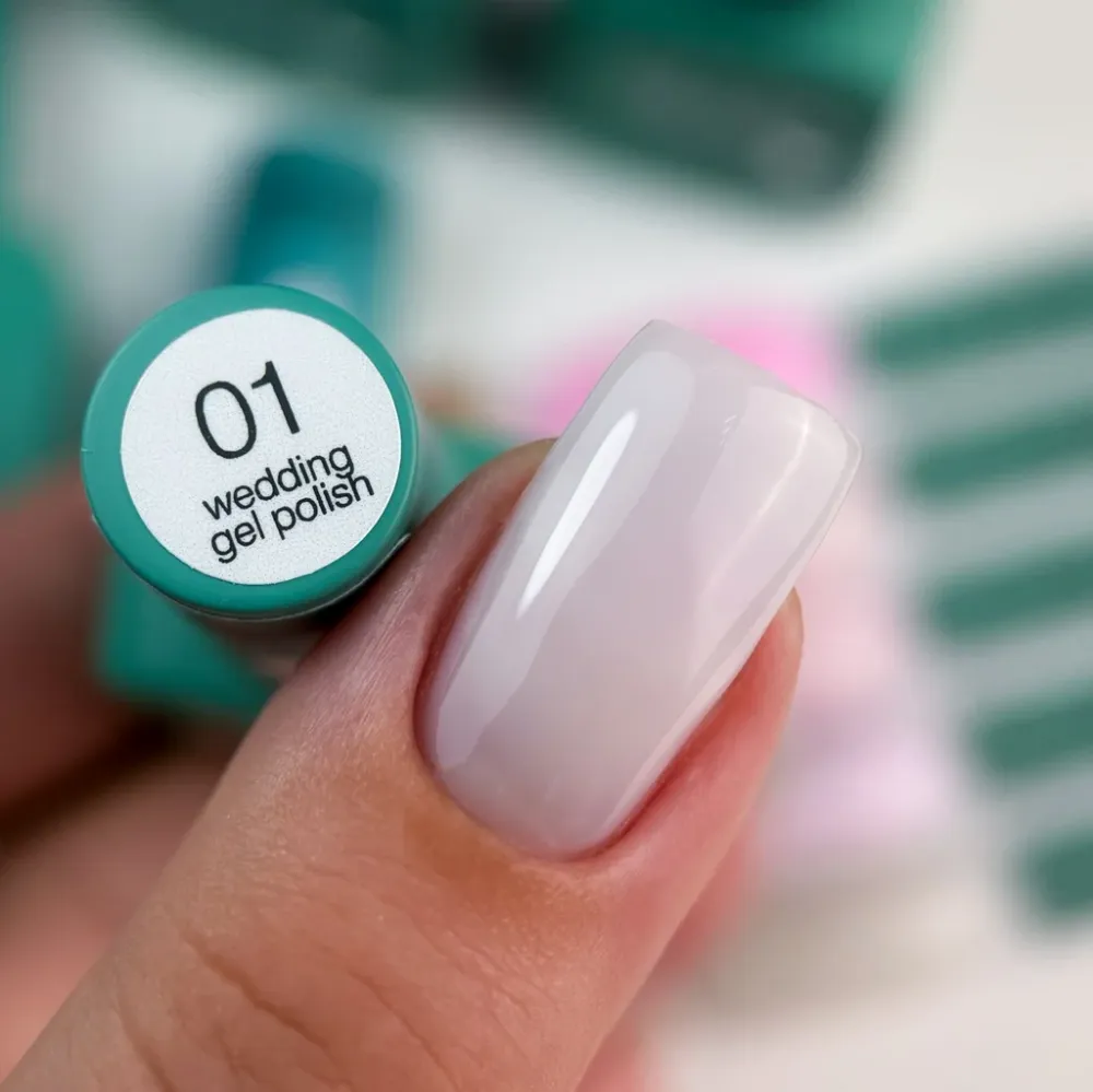 Gel lak Wedding №1 8 ml Siller