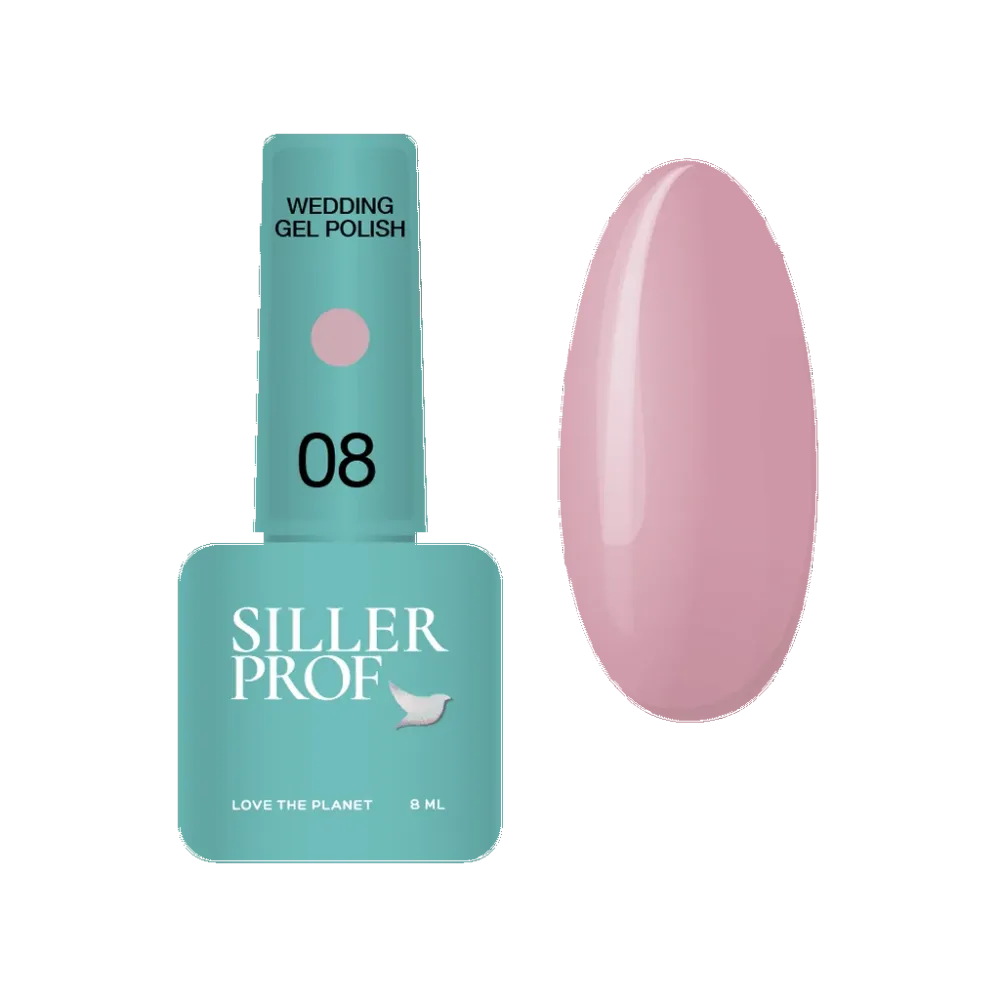 Gel lak Wedding №8 8 ml Siller