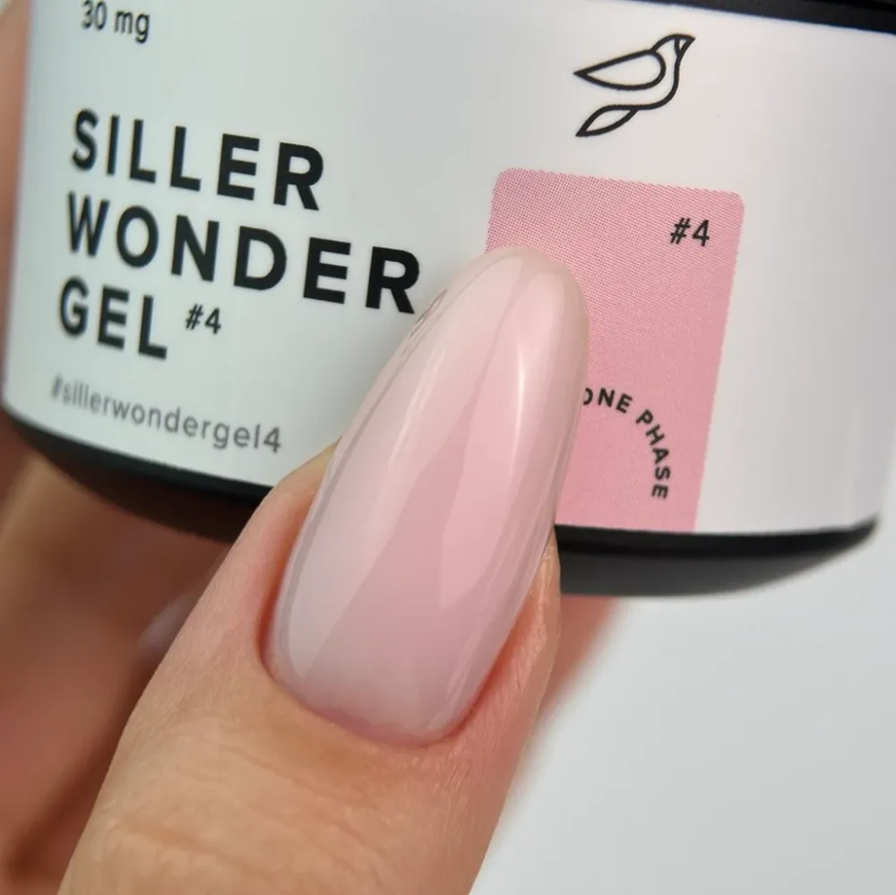 Gel WONDER One Phase UV/LED br. 4 30 ml Siller