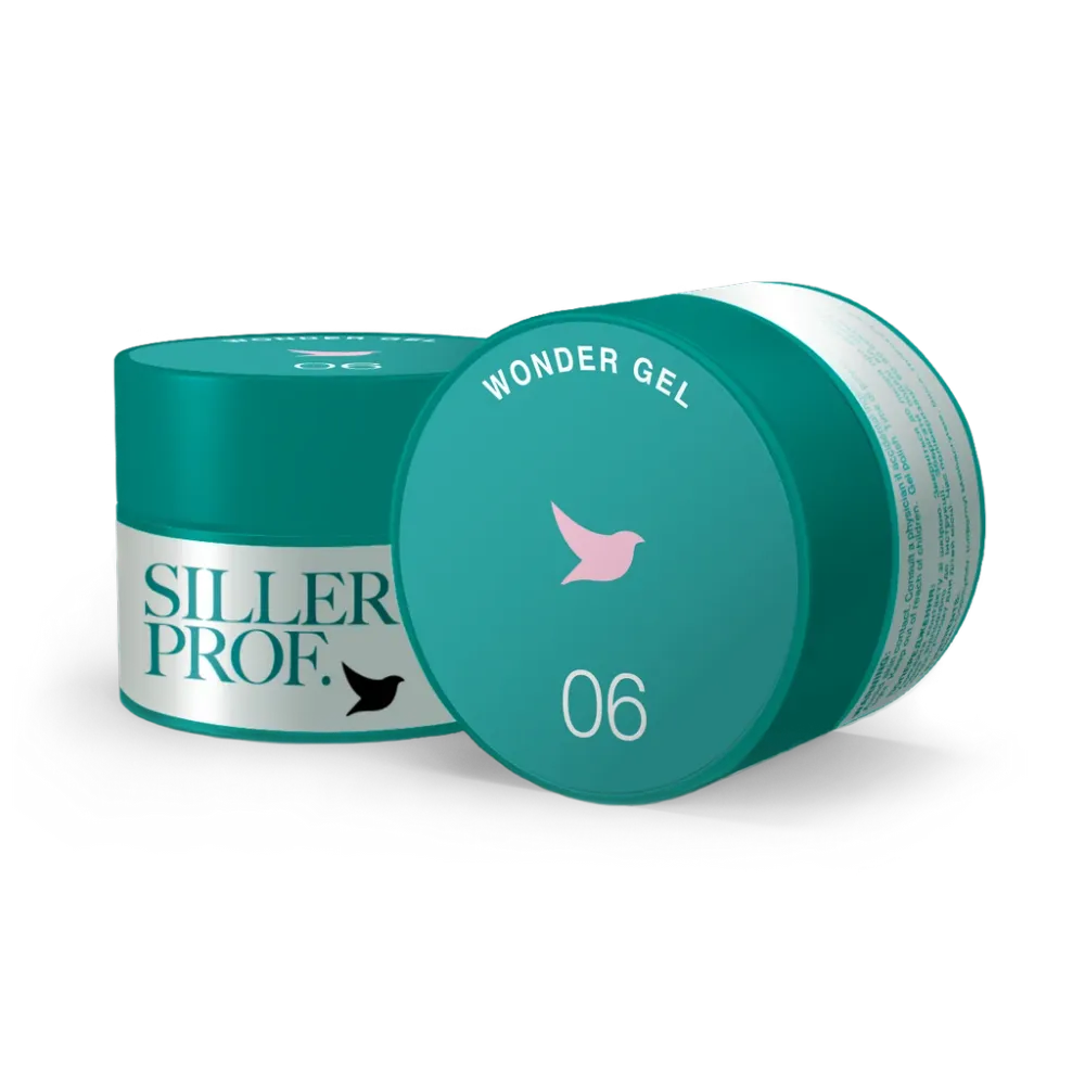 Gel WONDER One Phase UV/LED br. 6 30 ml Siller