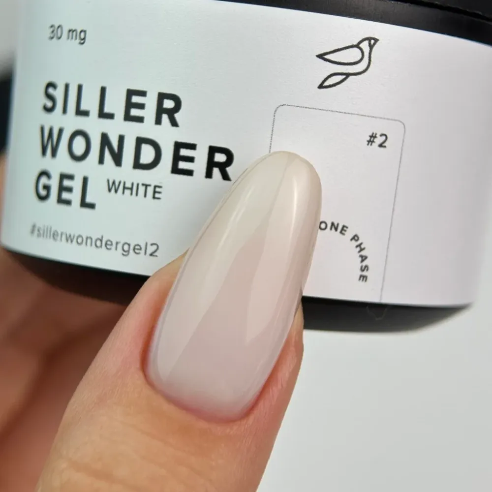 Gel WONDER One Phase UV/LED br. 2 30 ml Siller