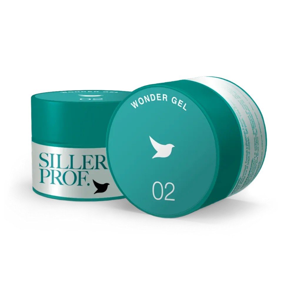 Gel WONDER One Phase UV/LED br. 2 30 ml Siller