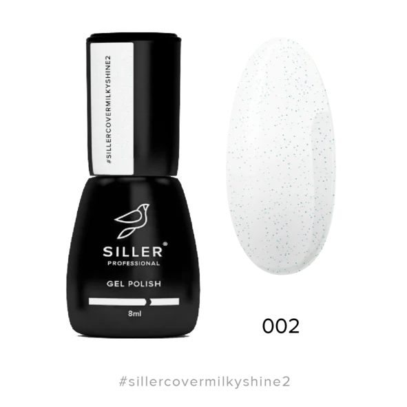 Kamuflažna baza MILKY SHINE №2 8 ml (plava) Siller