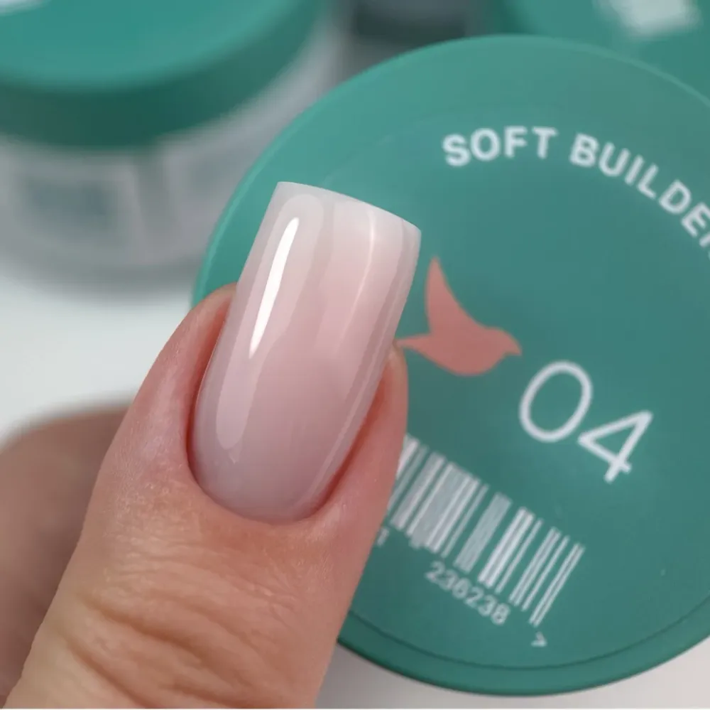 Meki builder gel №4 15ml Siller