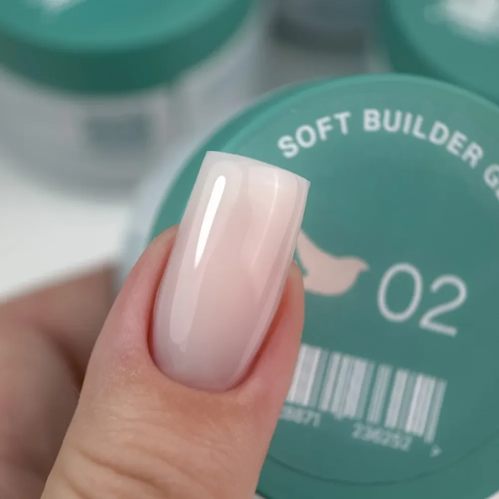 Meki builder gel №2 15ml Siller