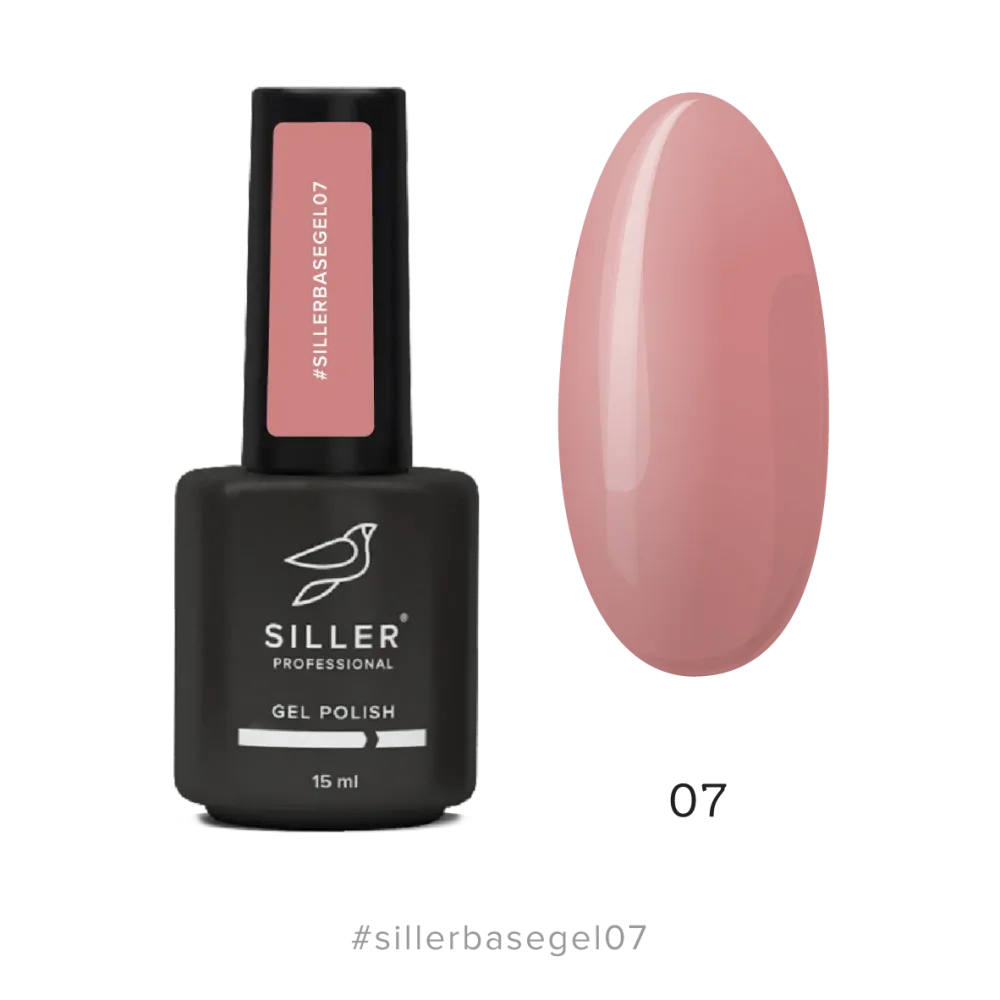 Osnovni premaz BaseGEL №7 15 мл (s kistom) Siller