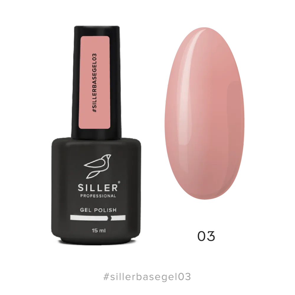 Osnovni premaz BaseGEL №3 15 мл (s kistom) Siller