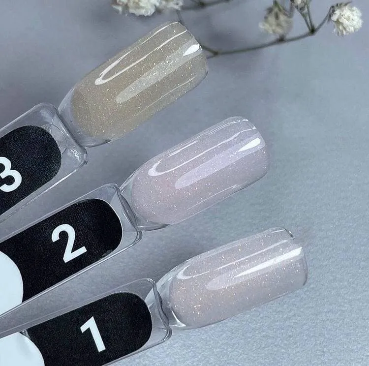 PolyGel sa šljokicama №1 30 ml Siller