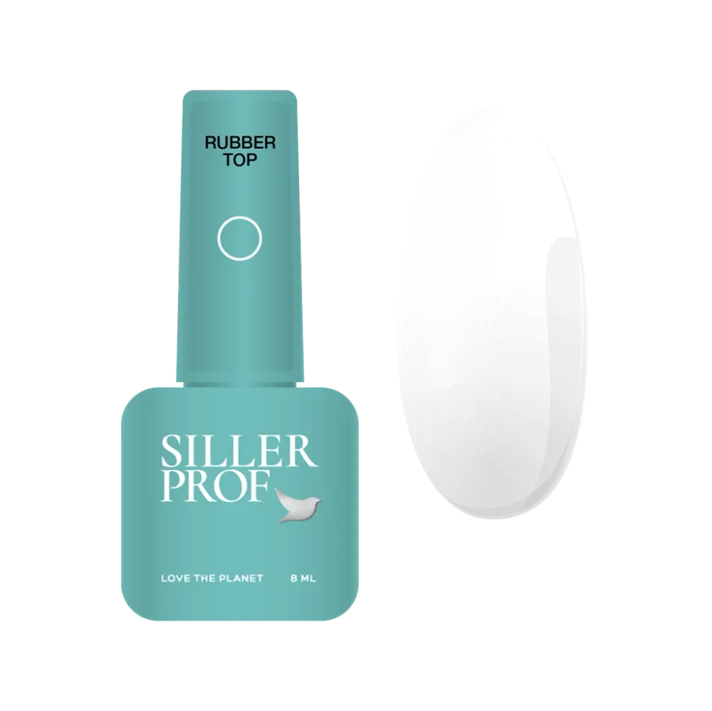 Top Rubber 8 ml Siller