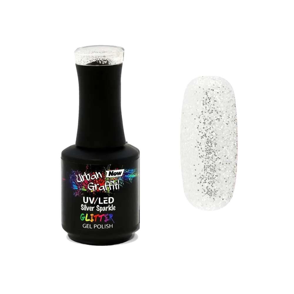Silver Sparkle - UGGP-A0293 Urban Graffiti Gel Lak 15ml
