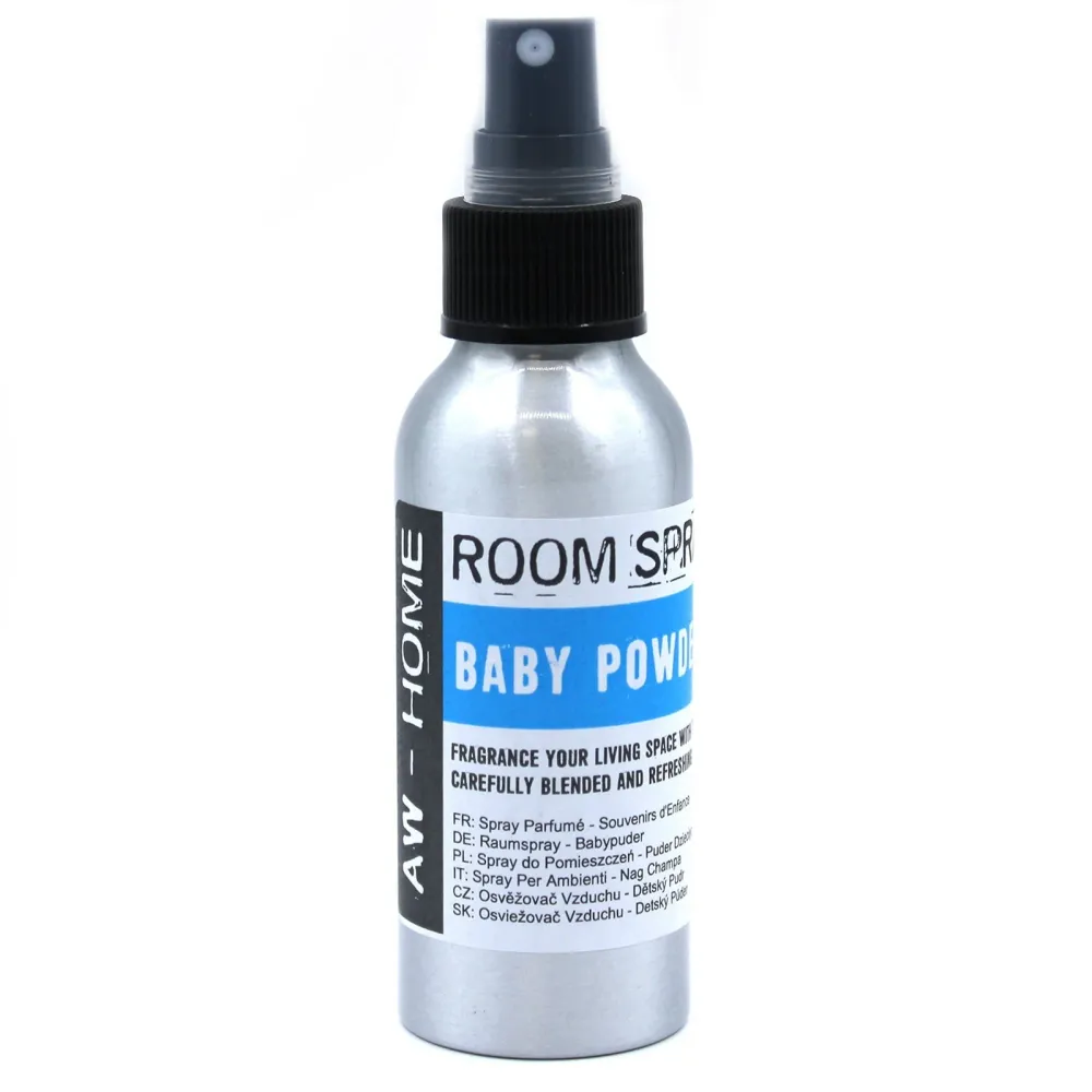 Sprej za sobu s dječjim puderom 100ml